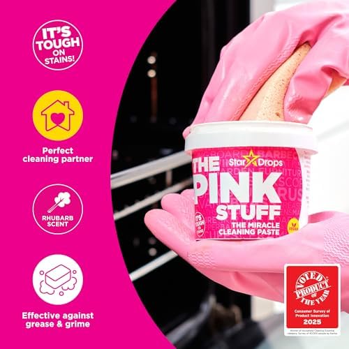 Stardrops The Pink Stuff Cleaning Bundle 3-Pack Multi-Purpose Paste Spray Cream