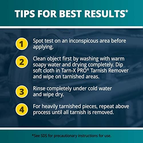 Tarn-X Pro Metal Tarnish Remover 1 Gallon