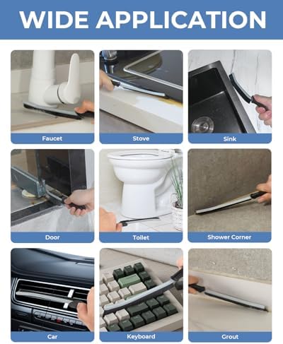 CLEANGOR Crevice Cleaning Brush Tool for Tight Spaces