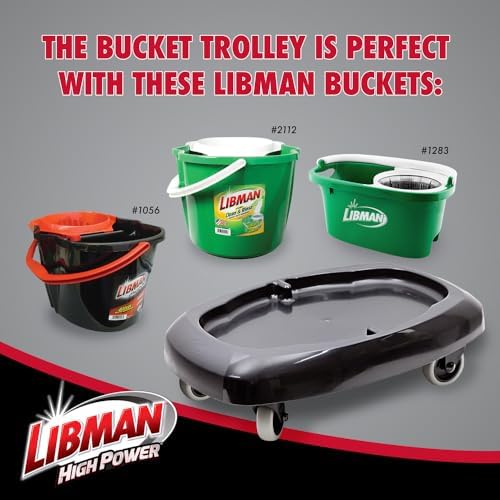 Libman Bucket Trolley for Mops and Buckets