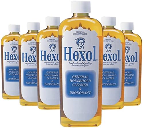 Hexol Deodorant Cleaner 16 Fl Oz x 6 Bottles