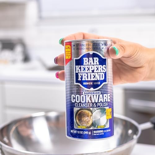 Bar Keepers Friend Cookware Cleanser Polish 2 Pack 12 Oz