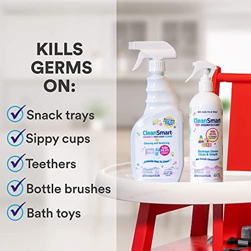 CleanSmart Toy Disinfectant Spray 16 oz Pack of 2