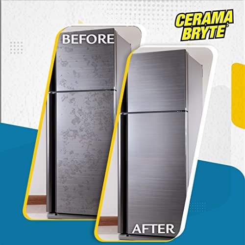 Cerama Bryte Cooktop Cleaner Stainless Steel Polish 16 Oz 16 Oz