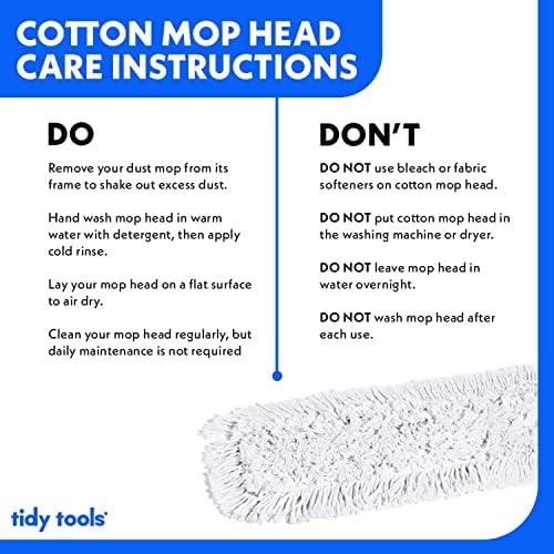 Tidy Tools Commercial Dust Mop for Hardwood Floors