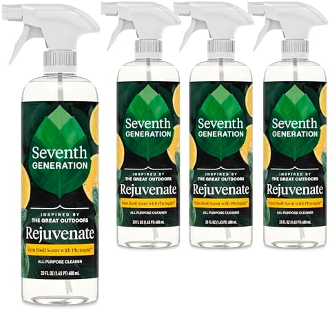 Seventh Generation All Purpose Cleaner Yuzu Basil 23 Fl Oz Pack of 4