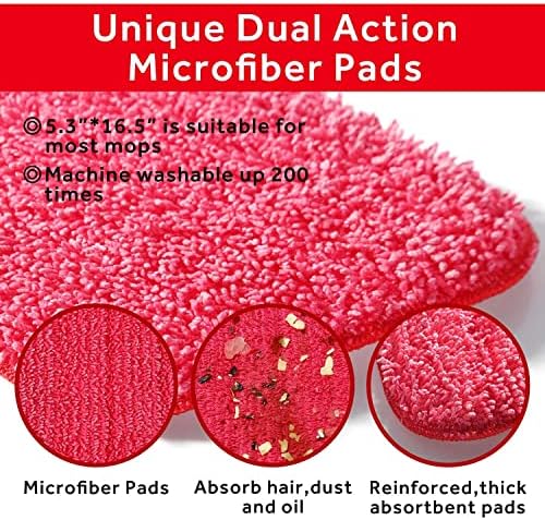 Panda Grip 165 inch Mop Pad Refills 3 Pack