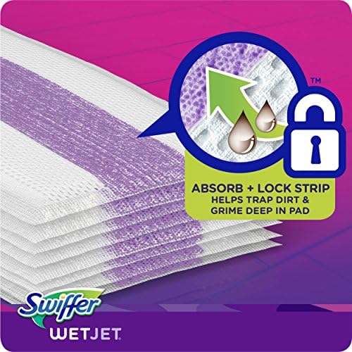 Swiffer WetJet Mopping Pad Refill 12 Count Multi-Surface Hardwood Floor Cleaner