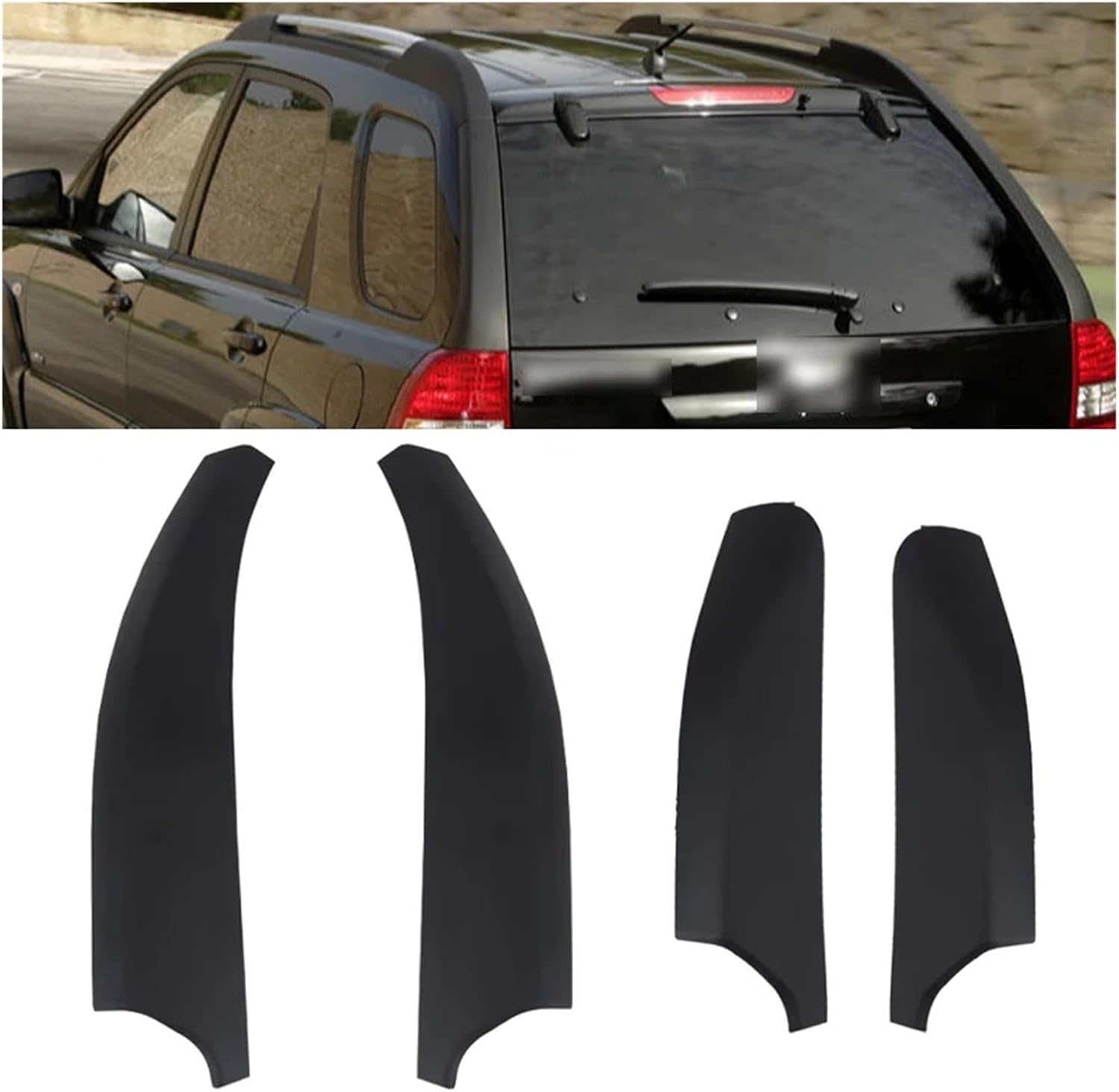 Roof Luggage Rack End Cap for Sportage 2004-2007