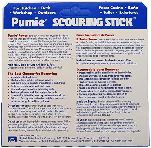 PUMIE Scouring Stick - Heavy Duty 1 Pack