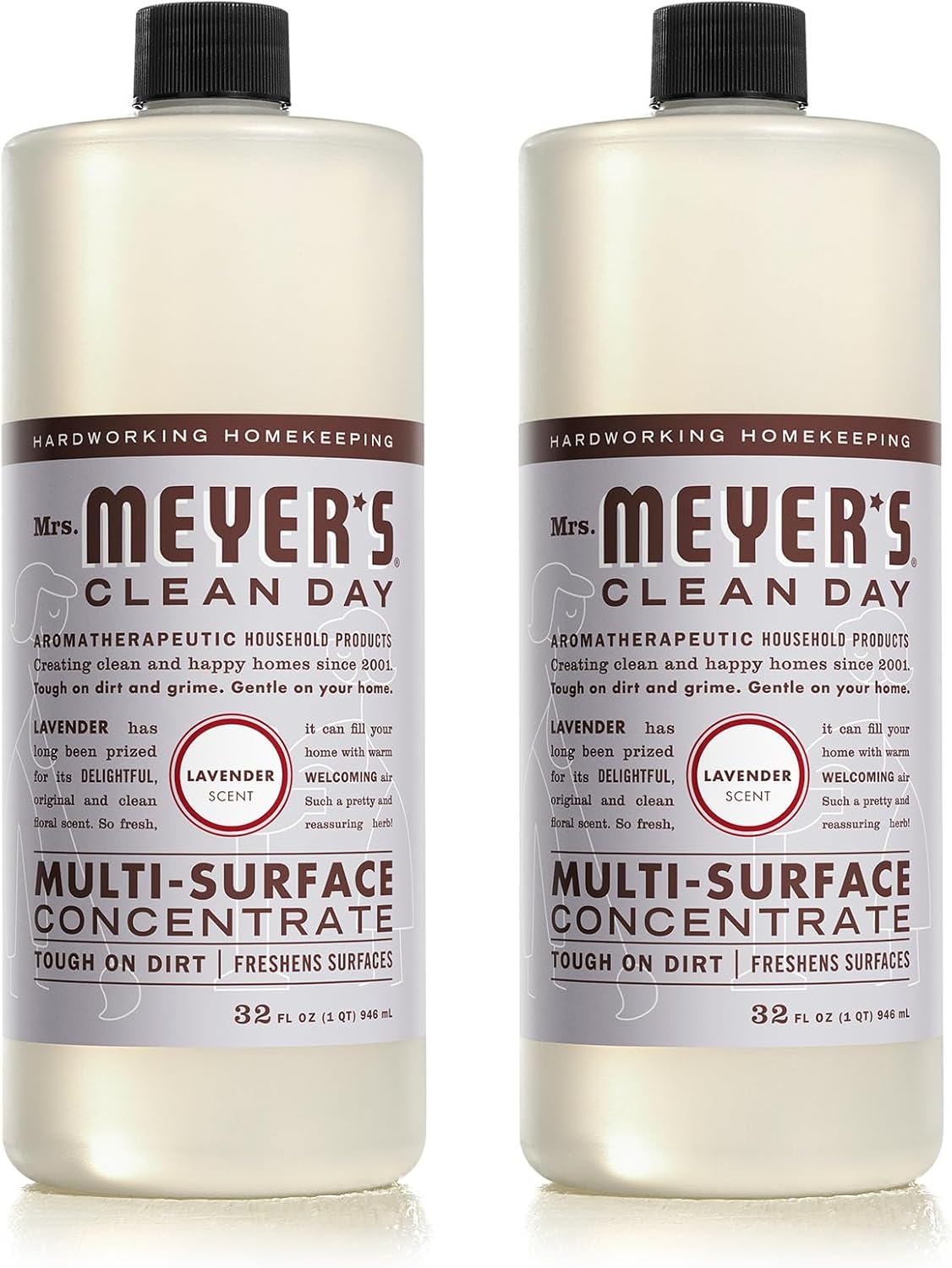 Mrs Meyers Clean Day Multi-Surface Cleaner 32 fl oz Pack of 2 1