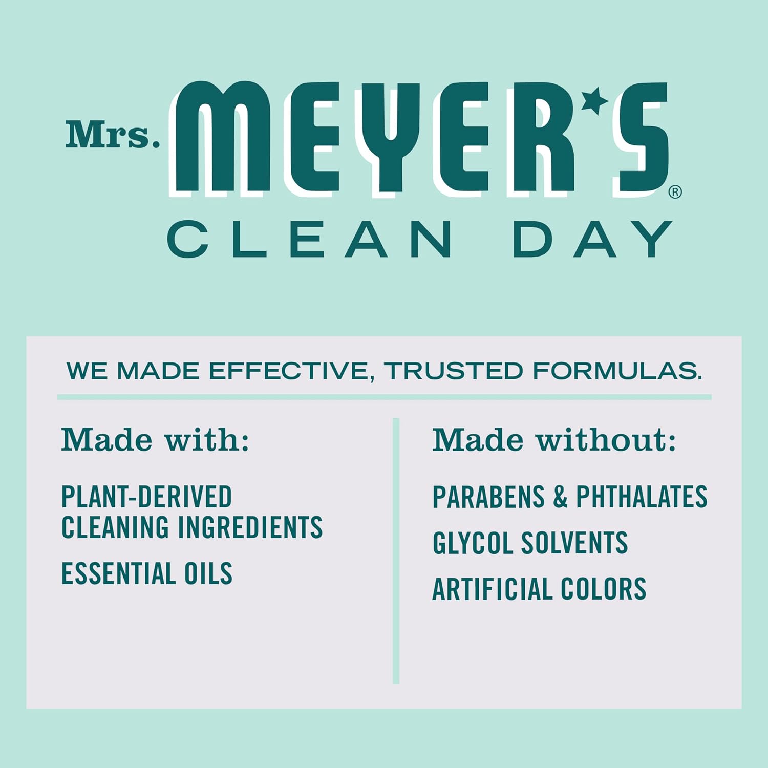 Mrs Meyers Clean Day All-Purpose Cleaner Mint 16 fl oz - Pack of 3