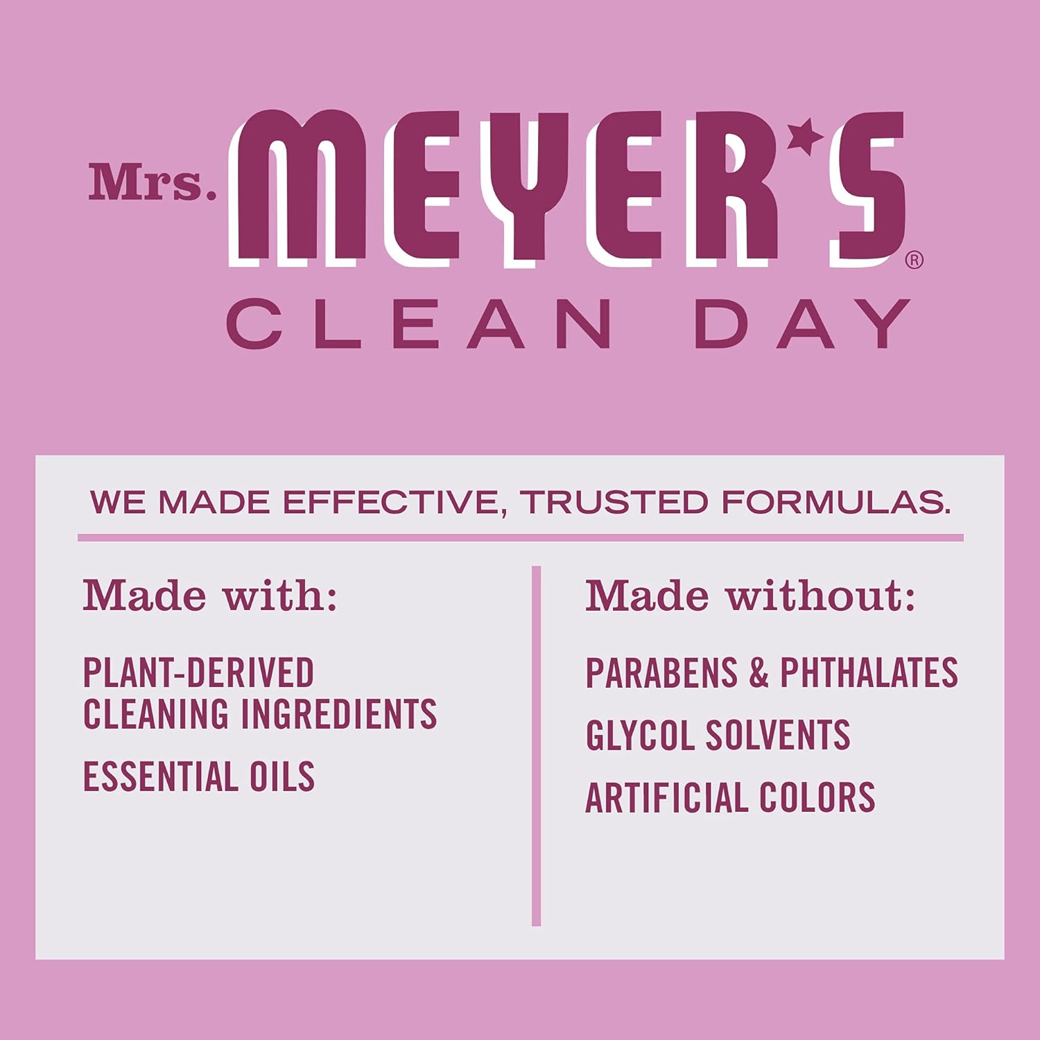 Mrs Meyers Clean Day All-Purpose Cleaner Spray Peony 16 fl oz - Pack of 3