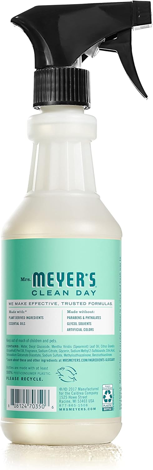 Mrs Meyers Clean Day All-Purpose Cleaner Mint 16 fl oz - Pack of 3