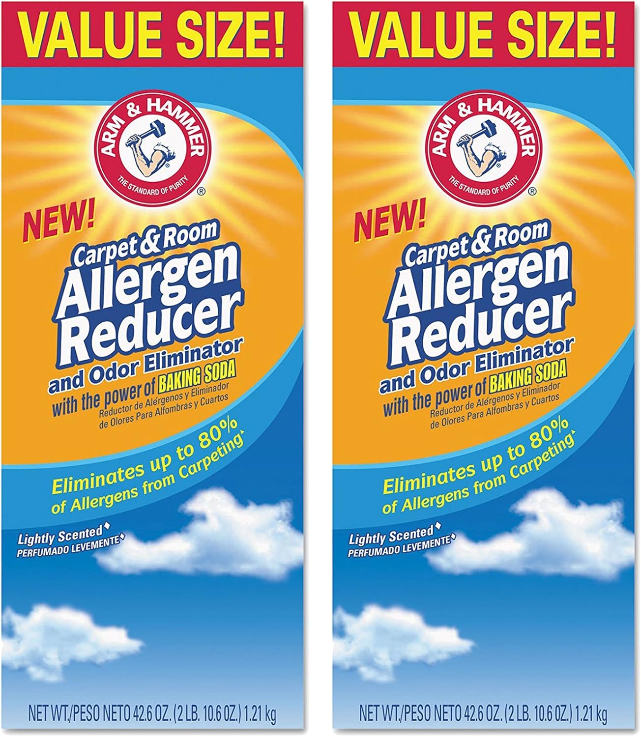 Arm Hammer Carpet Odor Eliminator 426 oz Shaker Box Set of 2